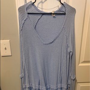 Oversized free people thermal